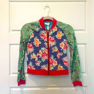 NWT Girls Tween Matilda Jane Camp MJC Cabin Night Floral Jacket Size 10
